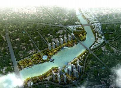 [安徽]滨河城市两岸景观规划设计方案-1
