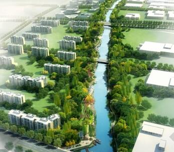[杭州]城市唯美后花园河道整治工程景观规划设计方案-1