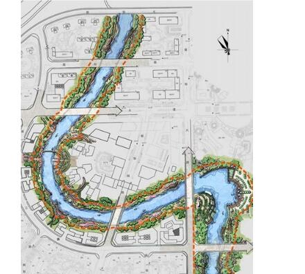 [长沙]某河道两岸驳岸设计方案-1