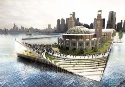 [芝加哥]新概念滨海码头景观规划设计方案（英文方案文本...-1