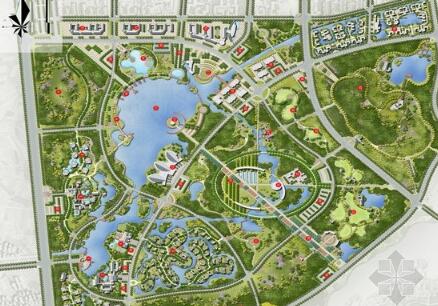 [江苏]森林湖畔附属综合用地滨水景观规划设计方案-1