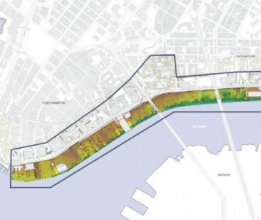 [纽约]滨水河道总体景观规划方案-1