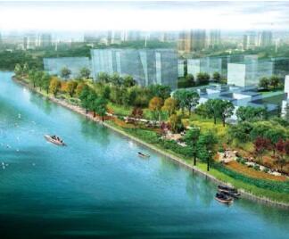 上海马家浜河道绿化方案-1