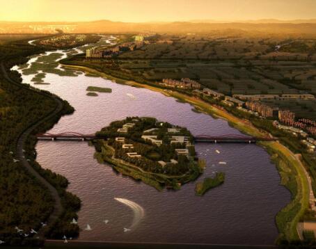 [河北]某市区石河河道景观概念方案设计——北京土人-1
