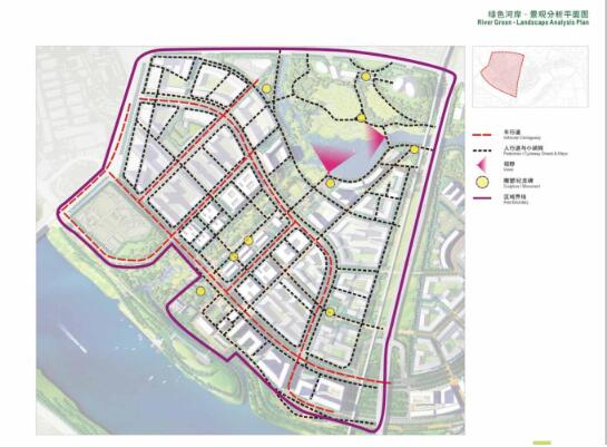 [广西]某市江北岸滨水区城市设计方案-1