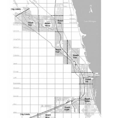 [芝加哥]河道景观生态治理总体规划方案-1