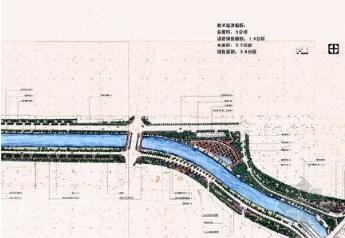 [北京]某水渠滨河绿化环境工程设计方案-1