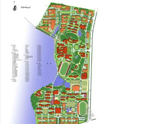 湖北武汉大学总体规划设计方案-1