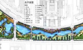 河南大学核心绿化带景观湖概念设计方案-1