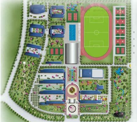 广西钦州中学环境景观设计方案-1