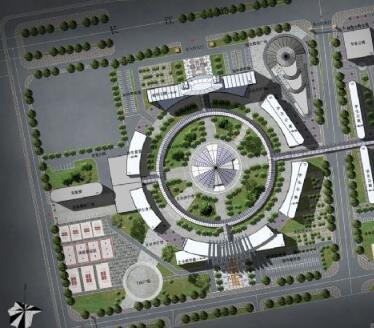 东北大学校园规划概念设计及成品图-1