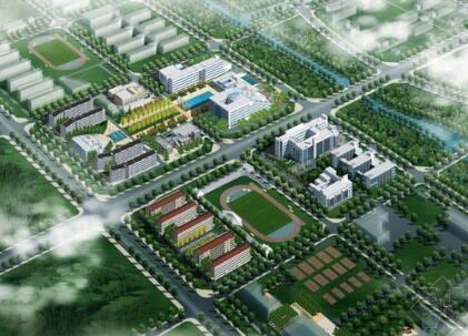 [北京]大学校园分区室外景观绿地设计方案-1