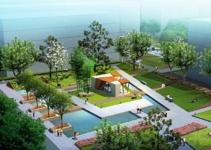 [南京]轻松阳光校园景观规划设计-1