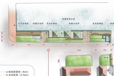 海南某房地产办公环境入口景观规划设计-1