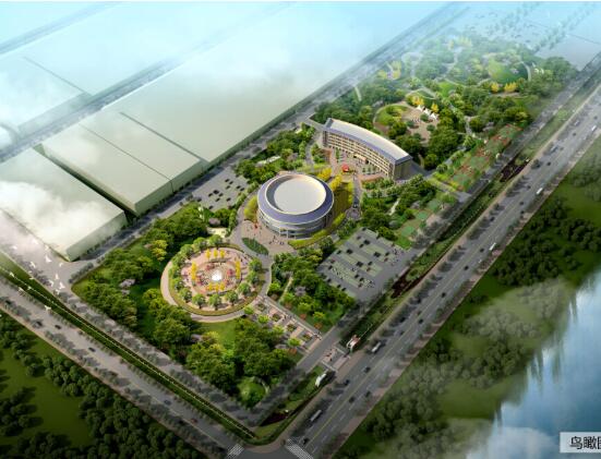 [山东]绿色智能化示范基地景观规划方案-1