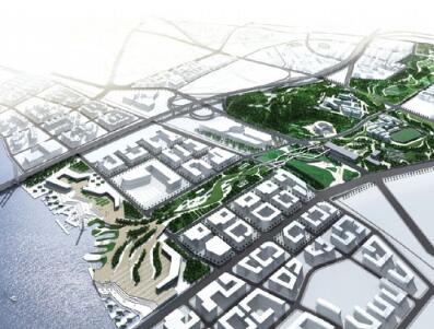佛山滨水区域景观设计概念图-1