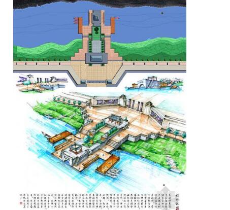 湘鄂地域特色沿江滨水码头设计方案-1