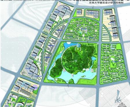 浙江商品批发市场景观规划三个方案和建筑方案-1