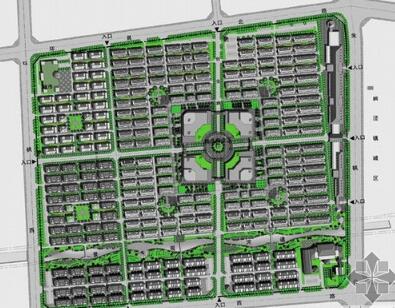上海商业区绿化工程方案设计-1
