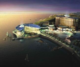 [威海]滨海国际饭店景观扩建设计方案-1