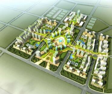 [北京]绿色生态未来商务区景观规划设计方案-1