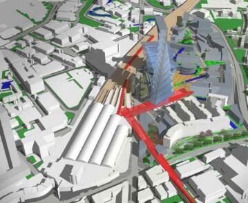曼彻斯特城市中心景观概念规划设计方案-1