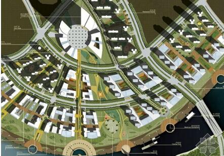 天津生态城区规划设计-1