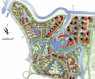 [长沙]国家级城市湿地公园周边地区设计方案-1