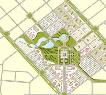 [伊拉克]集合多种功能的宜居可持续发展的新型城市景观规...-1