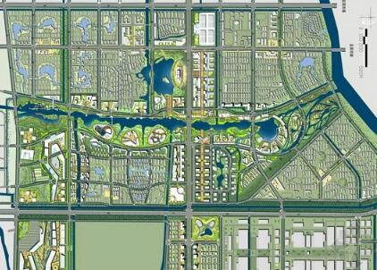 [昆山]“绿脉水都”江南新城景观规划方案-1