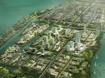 [南京]高科技生态型城市景观规划设计方案-1