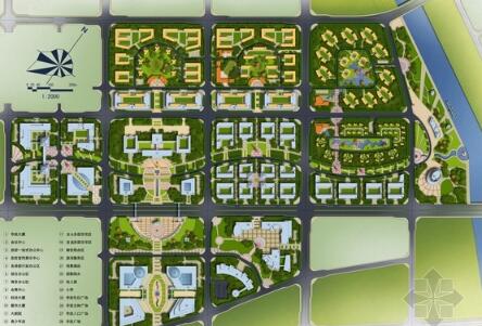 [内蒙古]草原绿洲新型城市景观规划设计方案-1