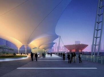 2010年上海世博会世博轴室内及景观概念设计方案2-1