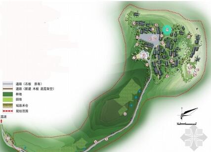 [贵州]民族特色小村寨景观规划设计方案-1