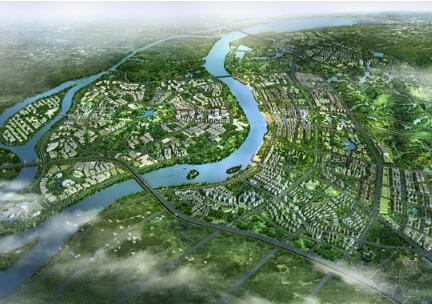 [广州]综合生态国际创新城景观规划设计方案-1