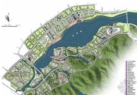 [长沙]滨水城市片区控制详细规划方案及城市设计方案-1