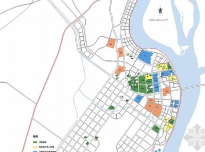 [辽宁]山水城市新区景观概念规划设计-1