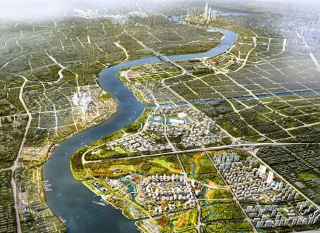 [上海]三林滨江南片区城市规划设计方案文本-AECOM（海派...-1