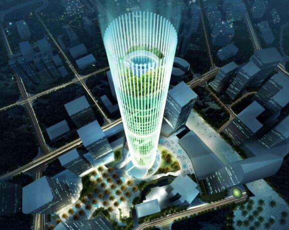 [重庆]重庆最高楼设计竞赛作品分享（PPT+59页）-1