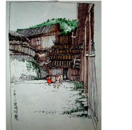 朱振中建筑钢笔画（共91页）-1