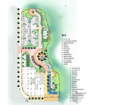 [四川]大竹某小区景观设计套图-1