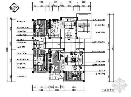 复式装修施工图-1