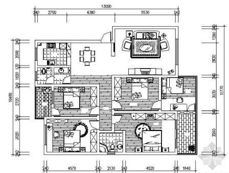香樟园住宅装修图-1