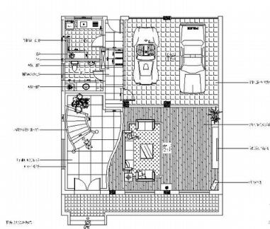 立地式三层套房室内装修图-1