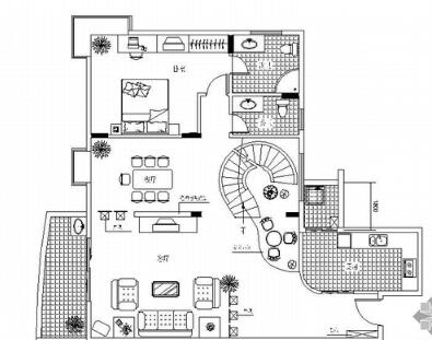 [惠州]某两层别墅方案设计-1