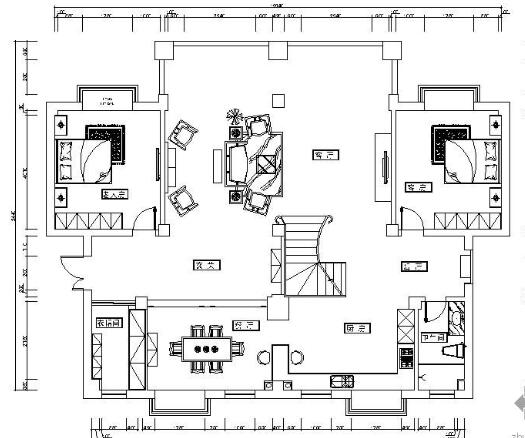 欧式三层别墅方案图-1
