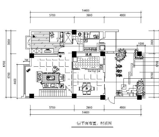 双层别墅设计图-1