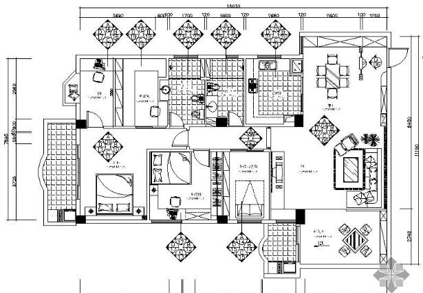 [福建]三室两厅装修图-1
