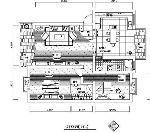 新古典风格二居装修图(含实景)-1