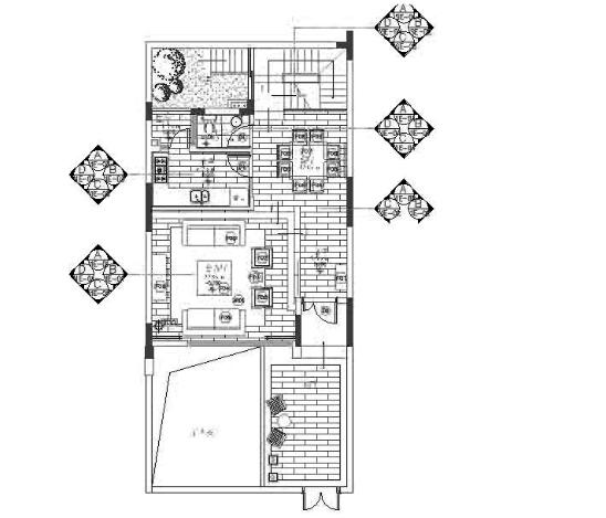 [重庆]某别墅装饰施工图-1